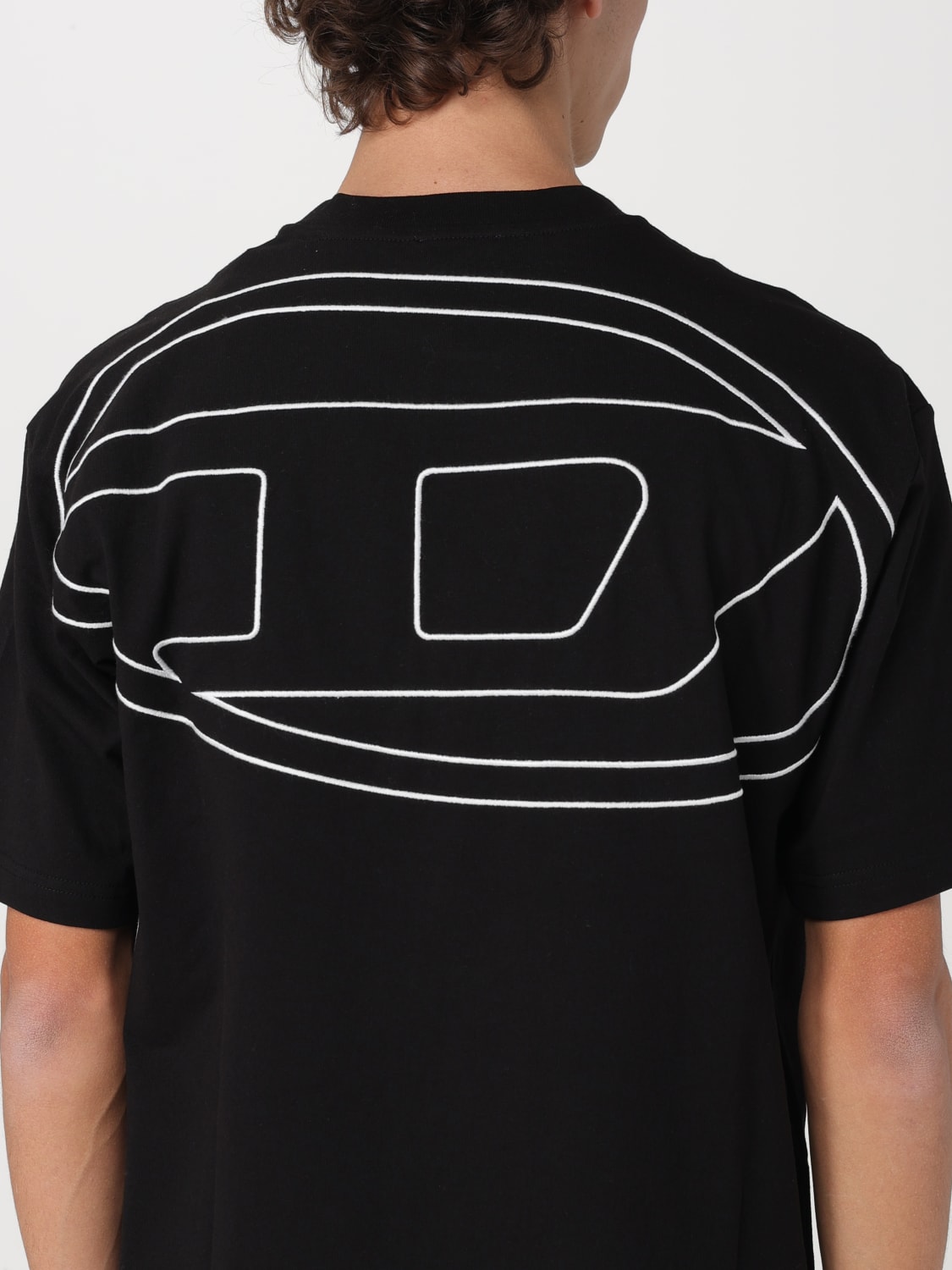 DIESEL: T-shirt men - Black | Diesel t-shirt A113020HGAM
