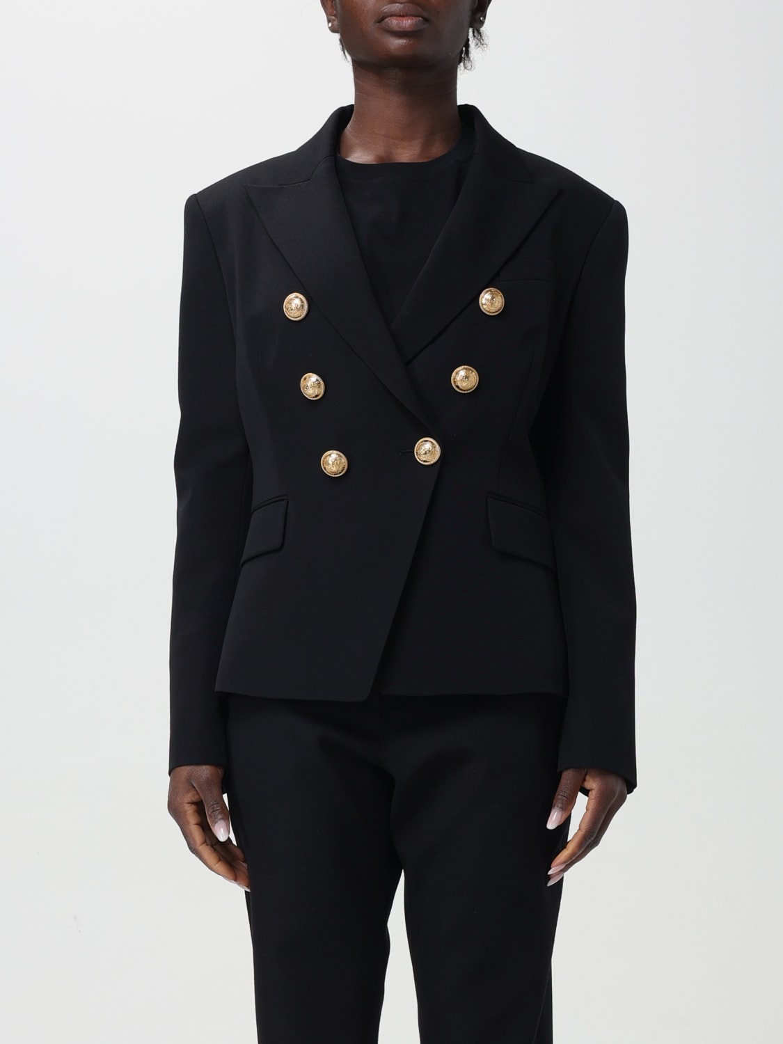 BALMAIN BLAZER: Blazer woman Balmain, Black - Img 1