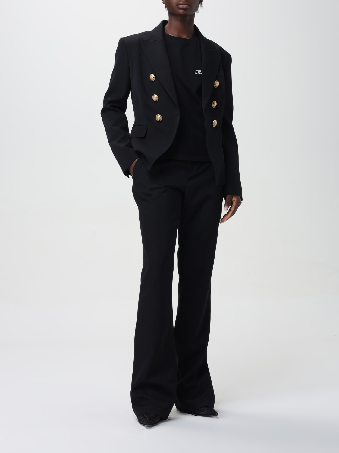 BALMAIN BLAZER: Blazer woman Balmain, Black - Img 2