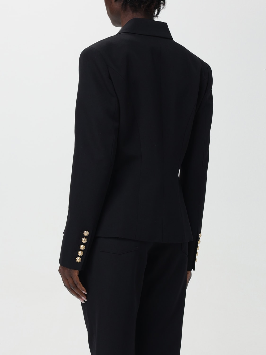 BALMAIN BLAZER: Blazer woman Balmain, Black - Img 3