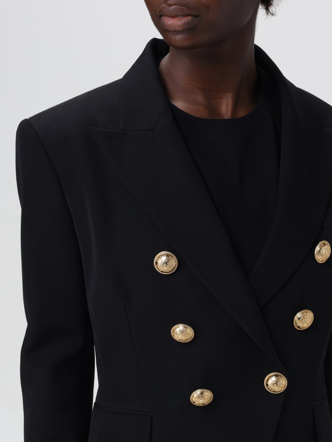 BALMAIN BLAZER: Blazer woman Balmain, Black - Img 5