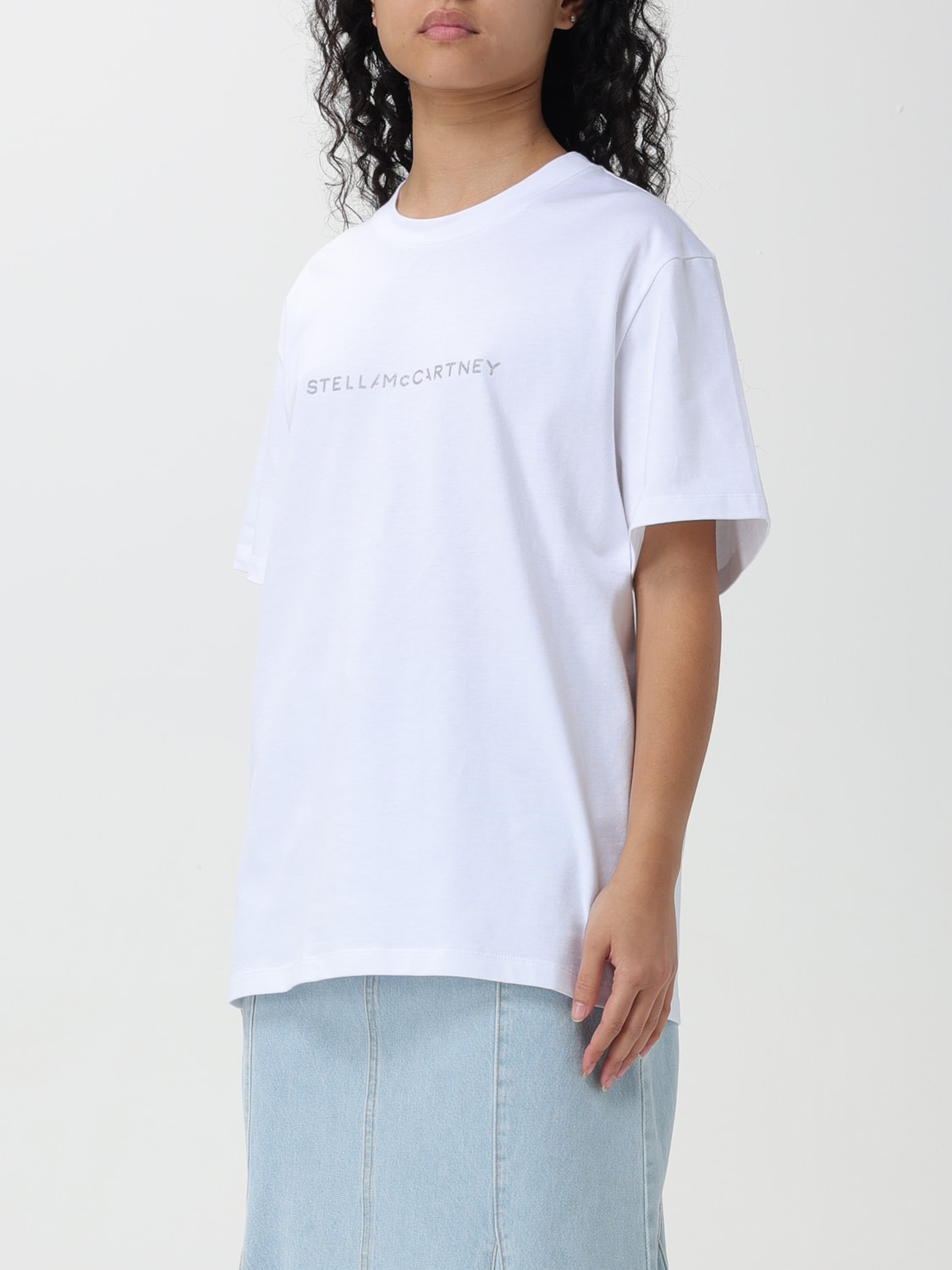 STELLA MCCARTNEY Tシャツ: Tシャツ レディース Stella McCartney, ホワイト - Img 4