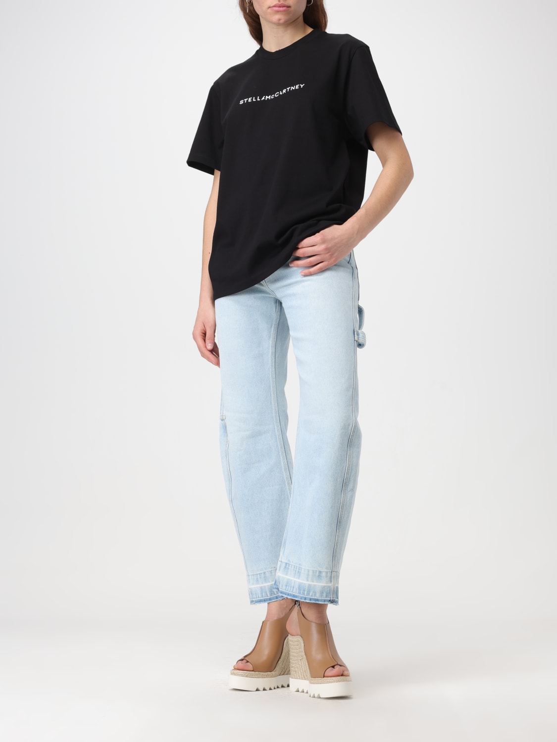 STELLA MCCARTNEY JEANS: Jeans woman Stella McCartney, Blue - Img 2