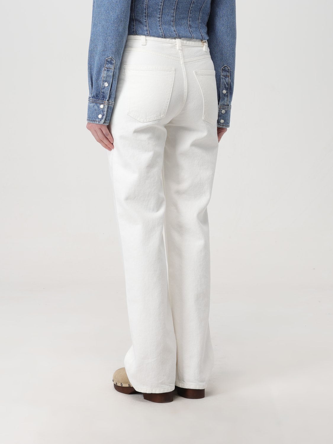 CHLOÉ JEANS: Pants woman ChloÉ, White - Img 2