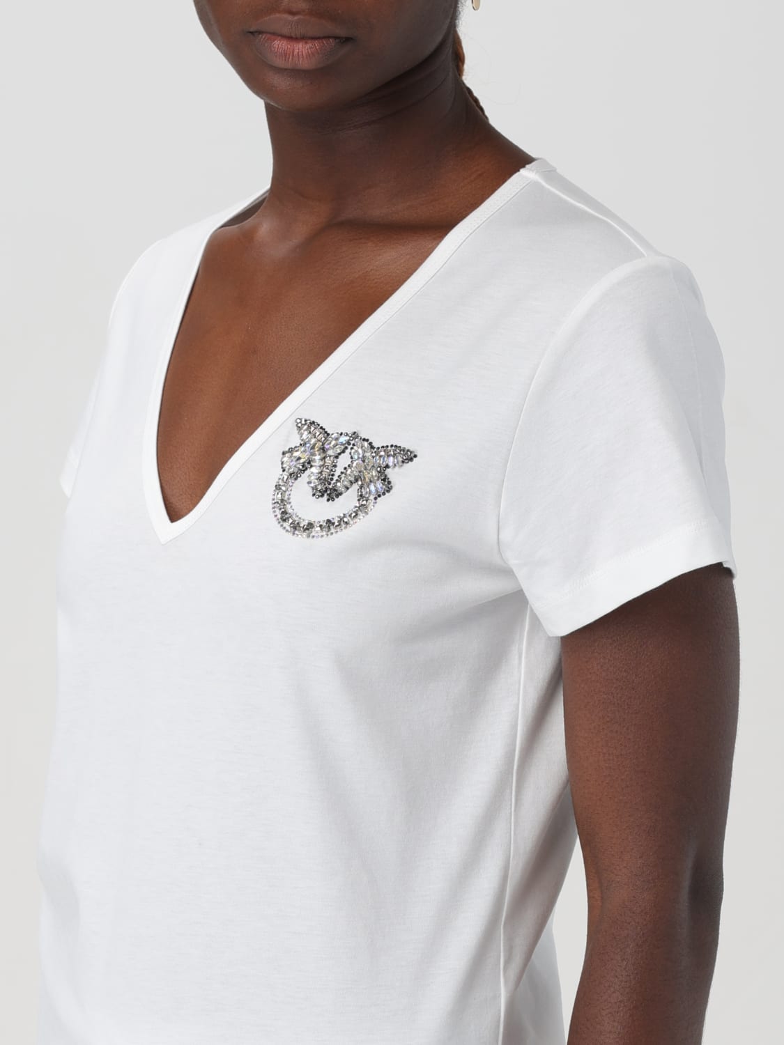 PINKO T-SHIRT: T-shirt woman Pinko, White - Img 3