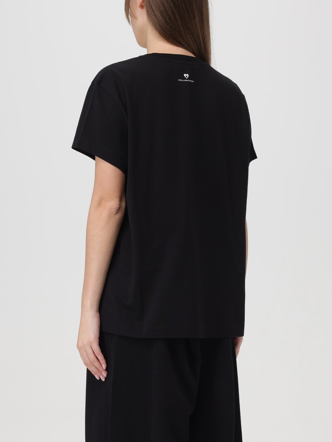 Tシャツ・カットソー STELLA MCCARTNEY Woman T-Shirt Black 6J02733SPY52 1000 STELLA MCCARTNEY: T-shirt woman - Black | Stella McCartney t
