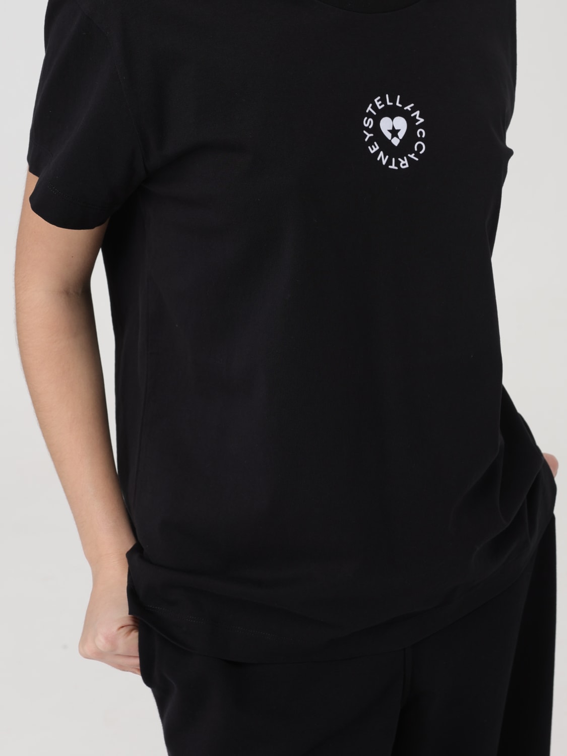 STELLA MCCARTNEY: T-shirt woman - Black | Stella McCartney t