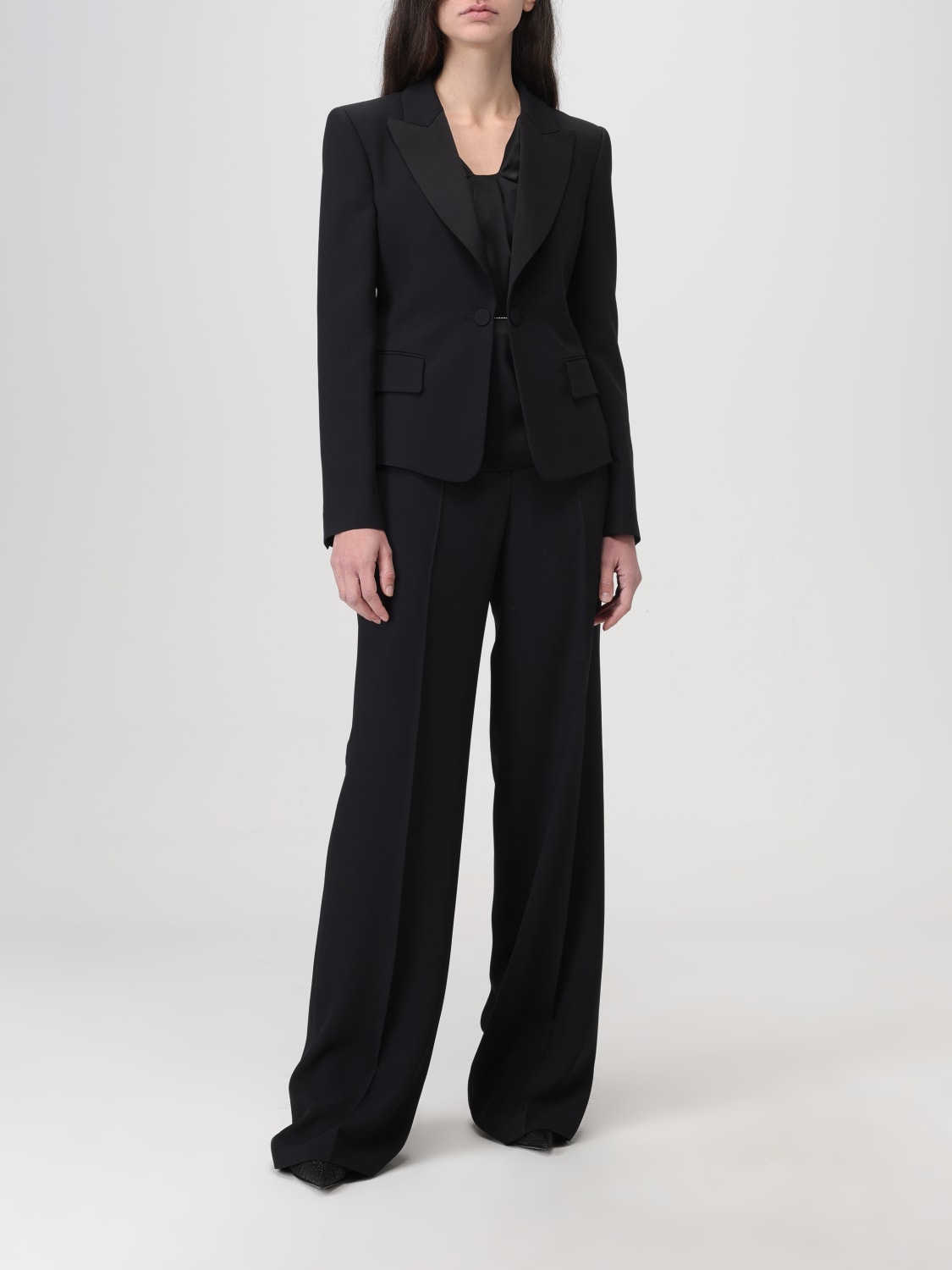 ALBERTA FERRETTI BLAZER: Jacket woman Alberta Ferretti, Black - Img 2