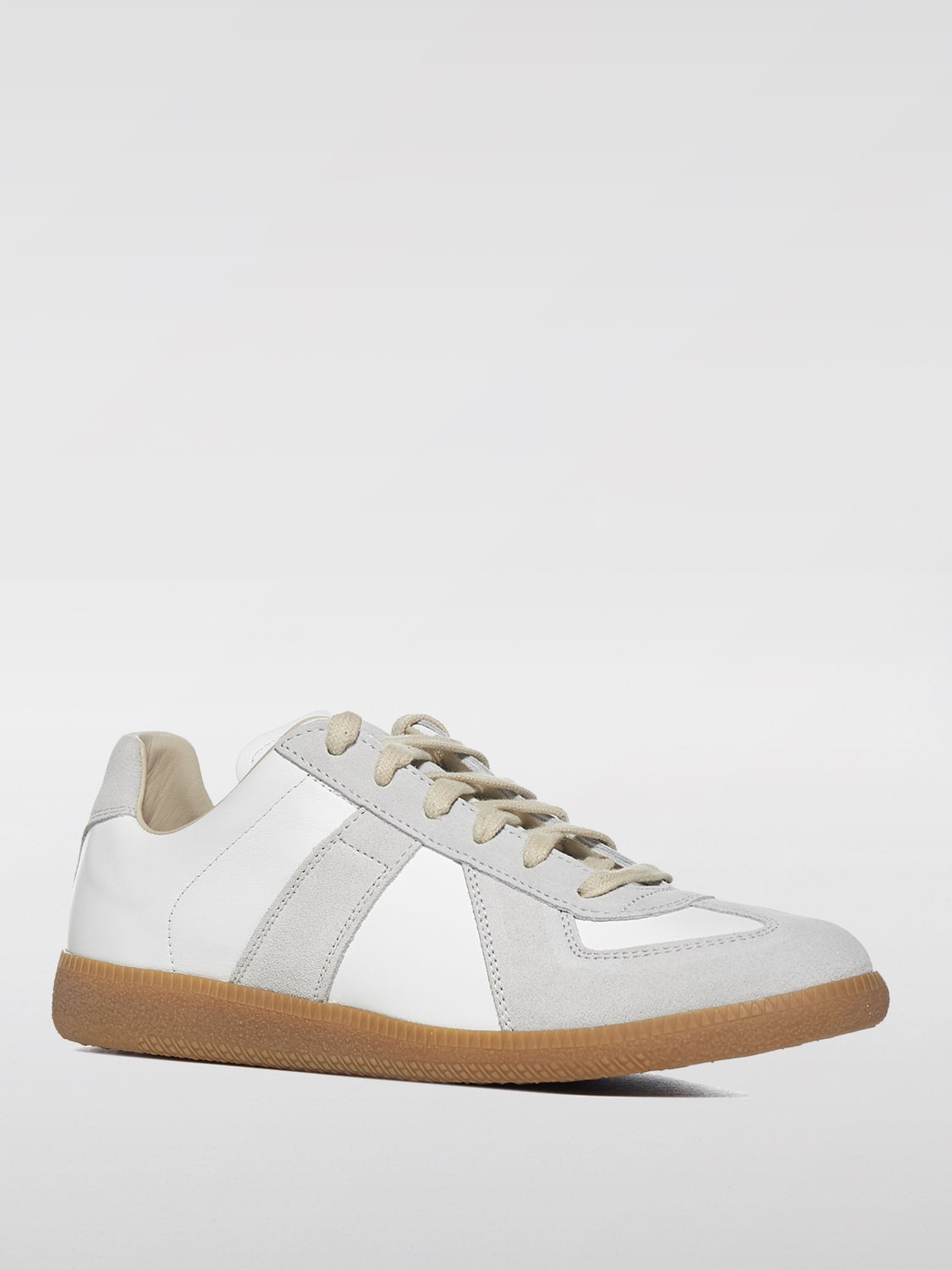 MAISON MARGIELA SNEAKERS: Sneakers Replica Maison Margiela in pelle, Bianco - Img 2