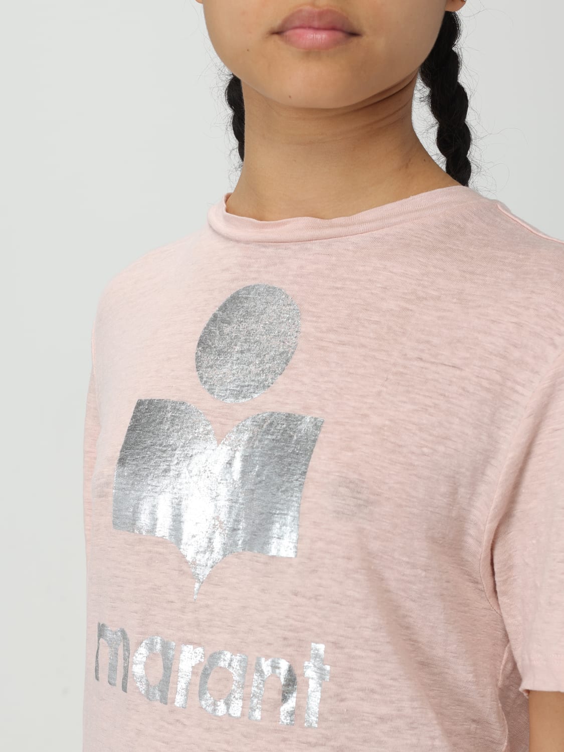 ISABEL MARANT ETOILE CAMISETA: Camiseta mujer Isabel Marant Etoile, Rosa - Img 3