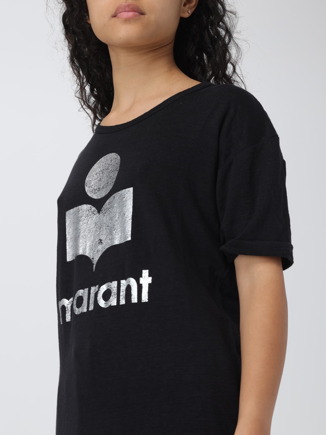 ISABEL MARANT ETOILE T-SHIRT: T-shirt woman Isabel Marant Etoile, Black - Img 4