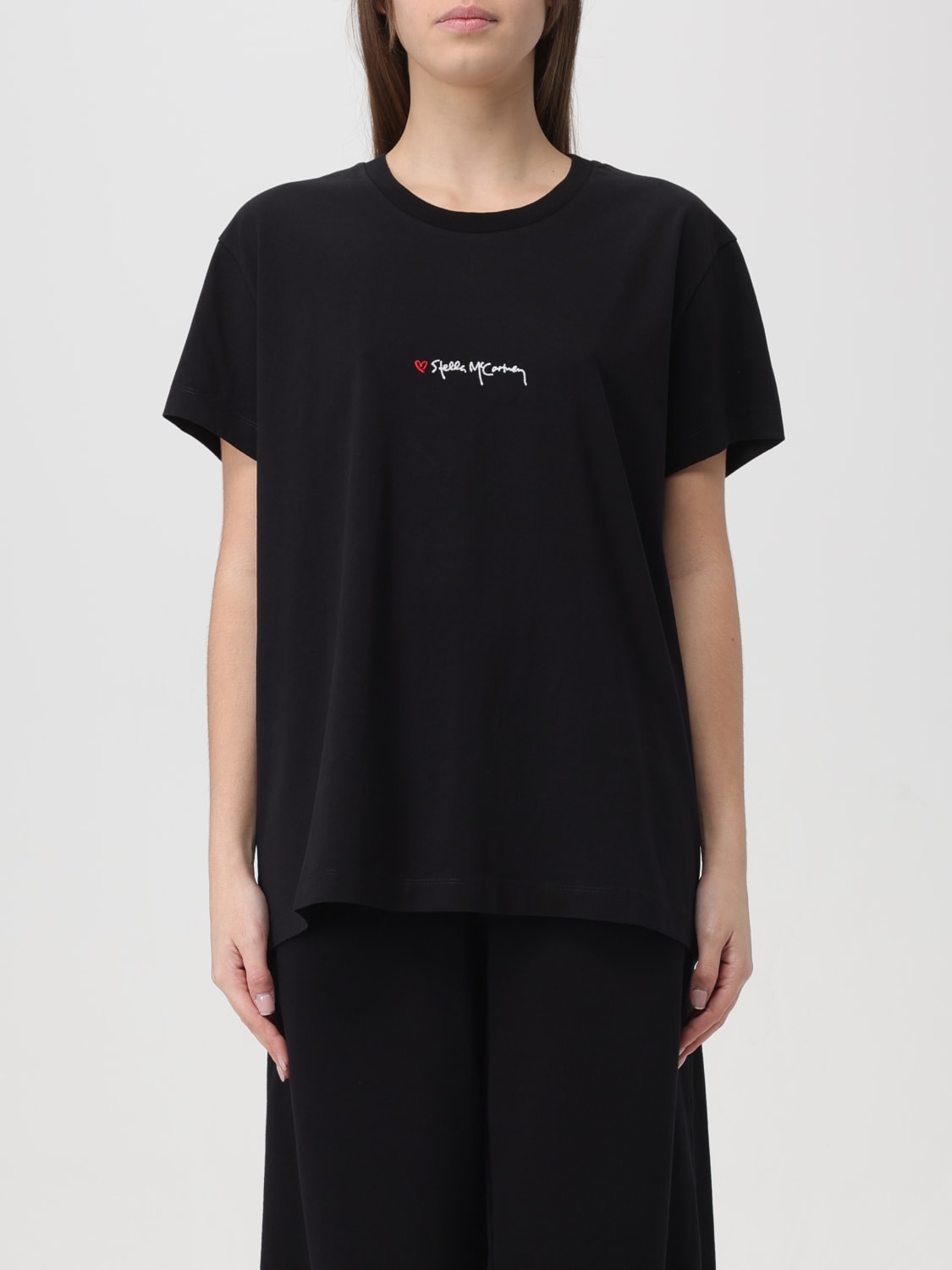 STELLA MCCARTNEY T-SHIRT: T-shirt woman Stella McCartney, Black - Img 1