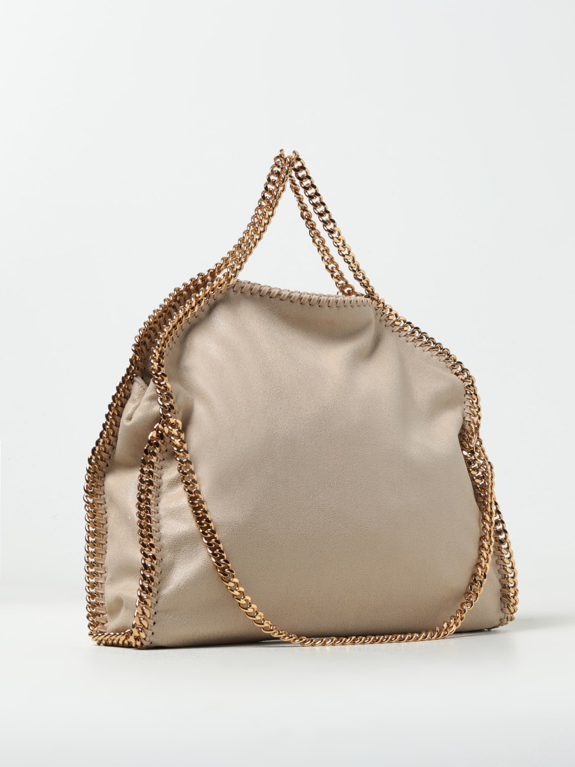 STELLA MCCARTNEY: Handbag woman - Beige | Stella McCartney handbag 