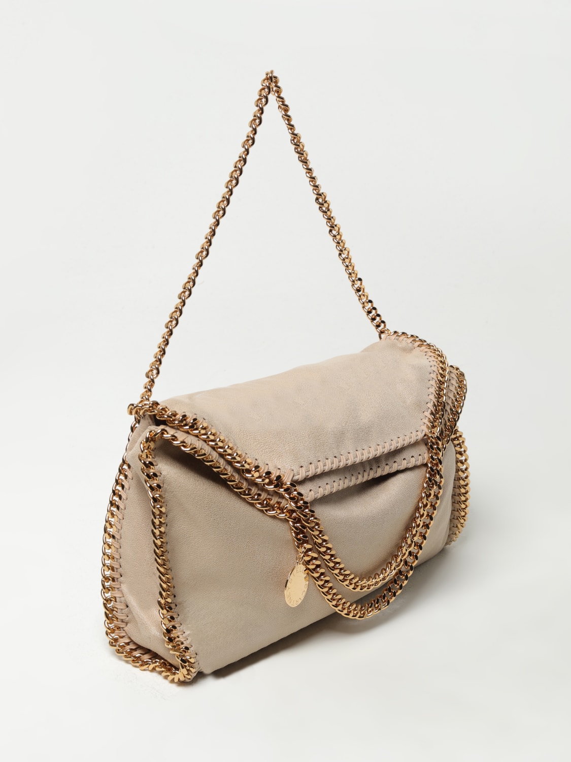STELLA MCCARTNEY: Handbag woman - Beige | Stella McCartney handbag 