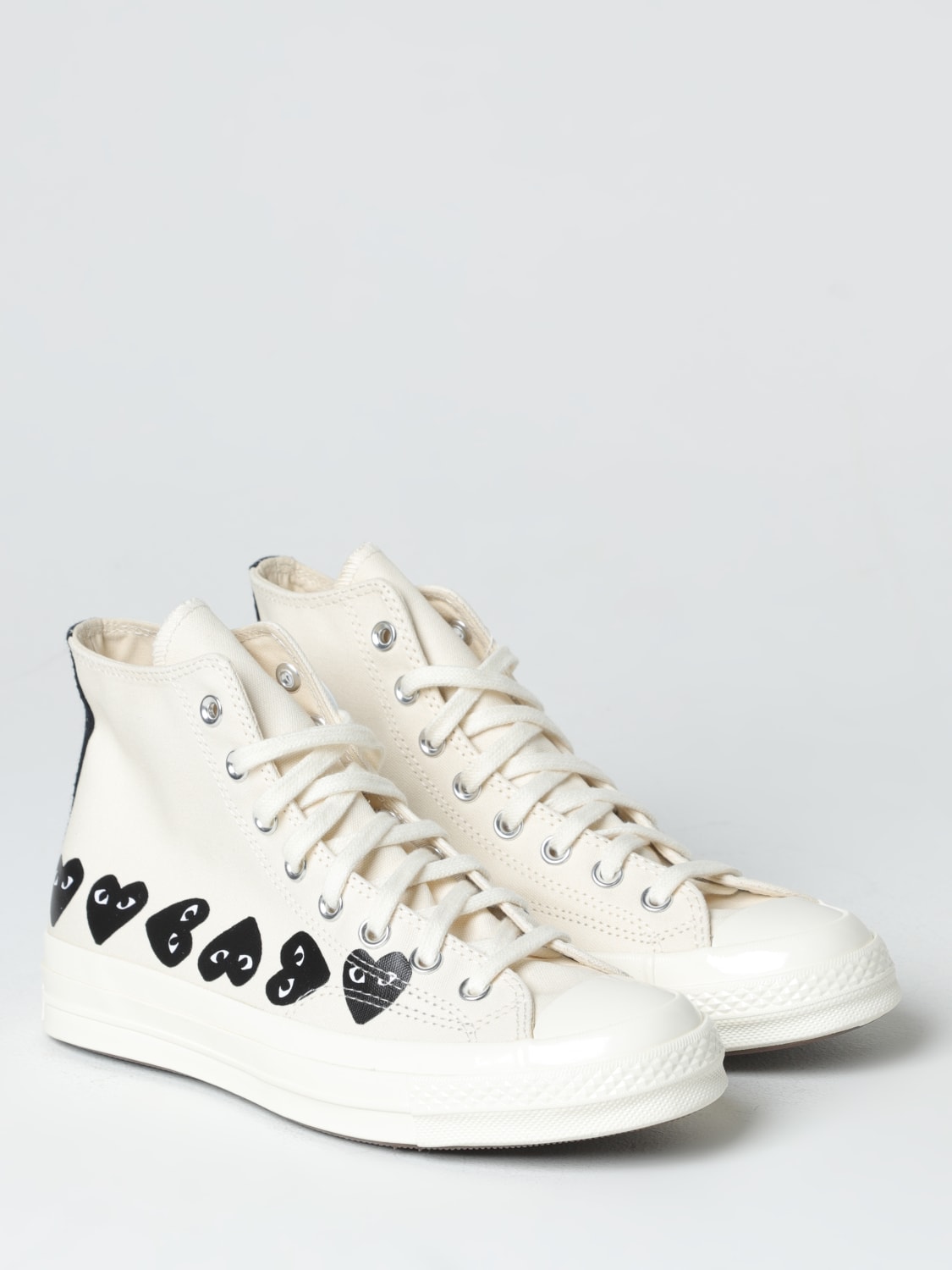 Outlet de Comme Des Garcons Play X Converse Zapatos hombre Blanco Zapatillas Comme Des Garcons Play X Converse P1K127 en linea en GIGLIO.COM