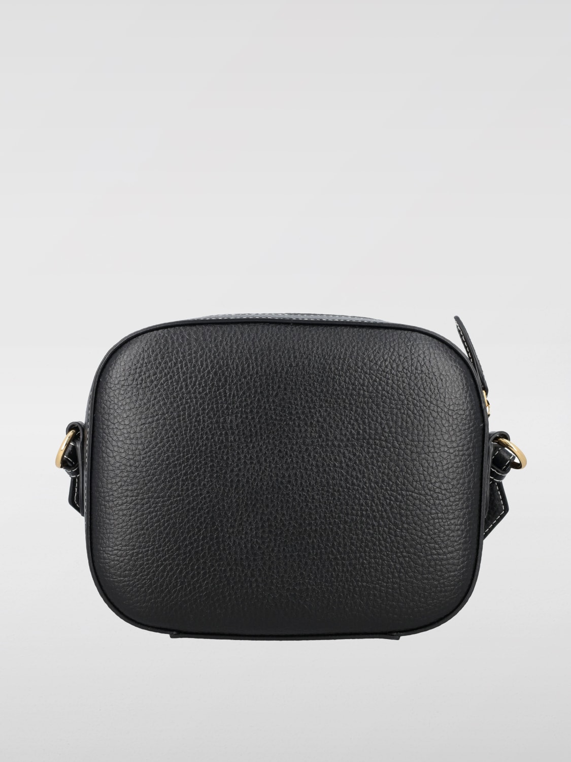 STELLA MCCARTNEY BORSA MINI: Borsa Stella McCartney in pelle sintetica a grana, Nero - Img 4