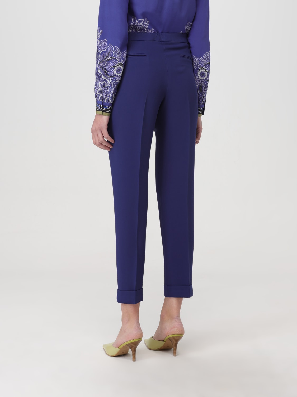 パンツ ETRO Women Straight Pants WREA0002 99TJ237B9110 Blue ETRO: Pants woman - Blue | Etro pants WREA000299TUDH3 online