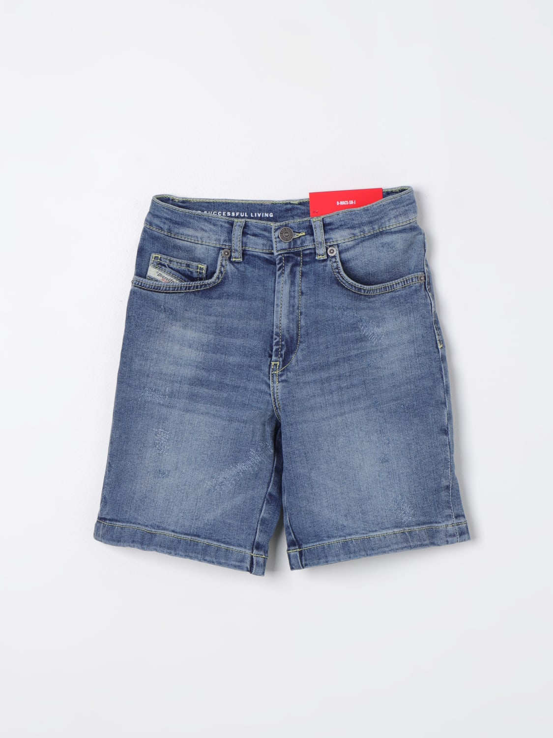 DIESEL PANTALÓN CORTO: Pantalón corto niños Diesel, Denim - Img 1