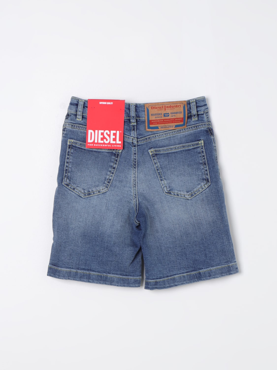 DIESEL PANTALÓN CORTO: Pantalón corto niños Diesel, Denim - Img 2