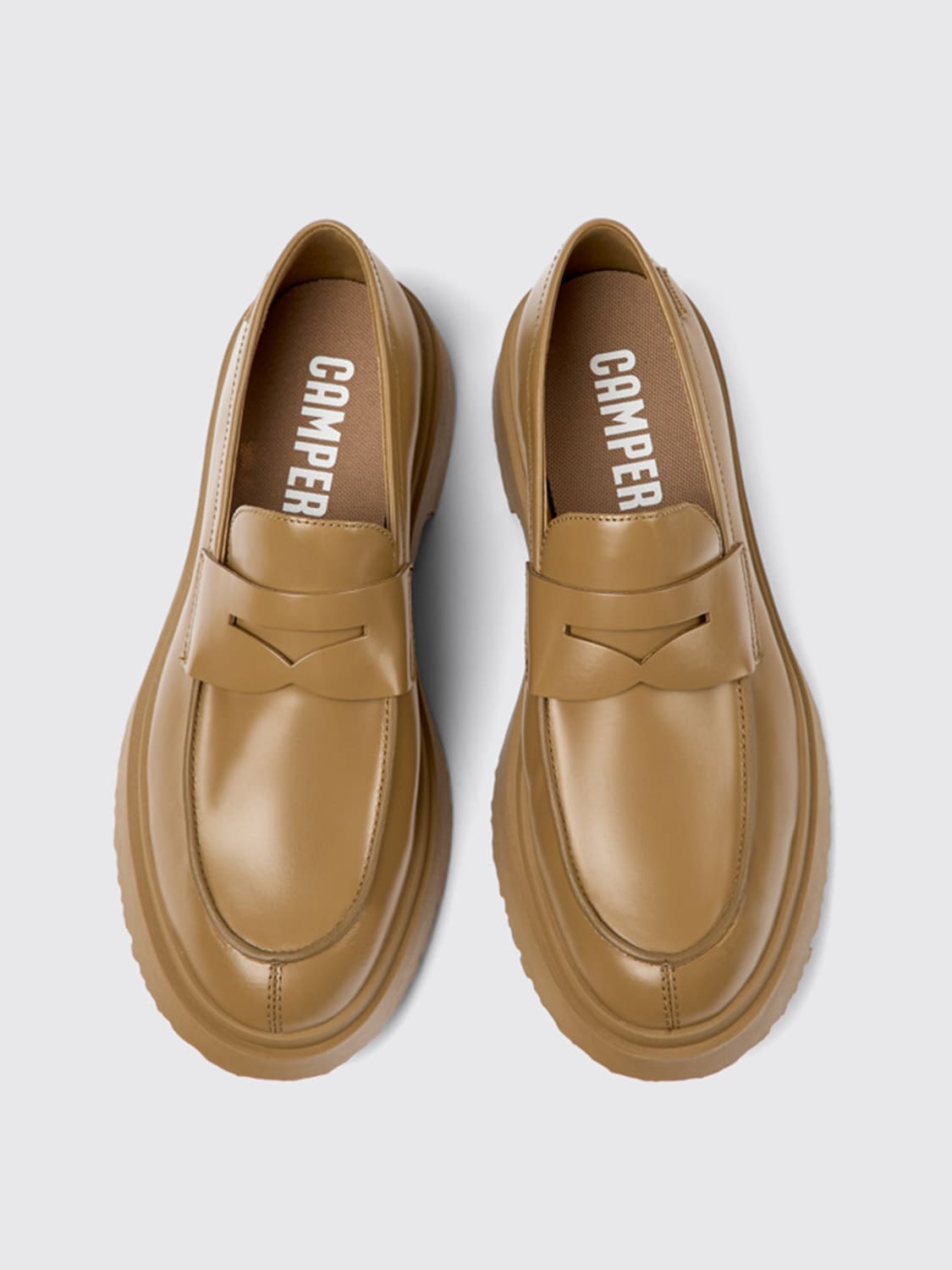 CAMPER LOAFERS: Loafers men Camper, Brown - Img 3