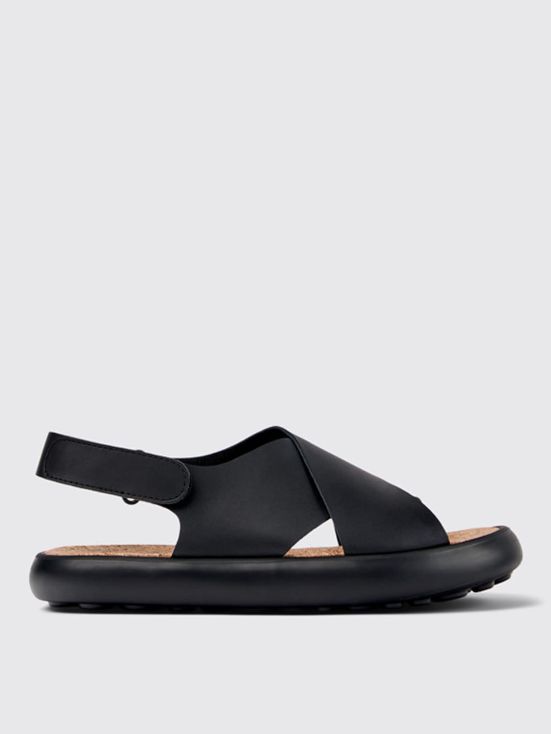 CAMPER: Flat sandals woman - Black | Camper flat sandals K201666-001 ...