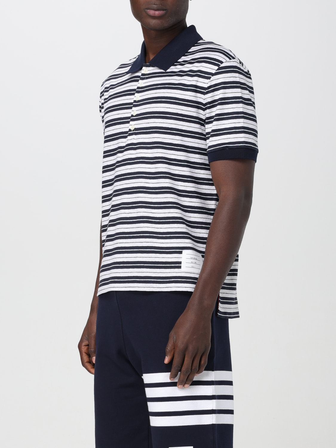 THOM BROWNE POLO: Camiseta hombre Thom Browne, Azul Oscuro - Img 4