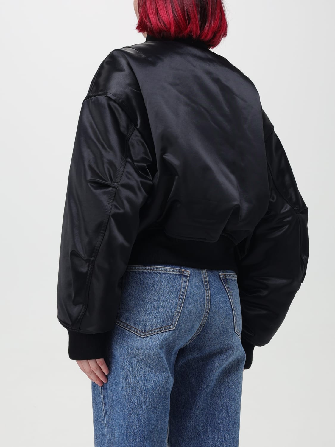 ジャケット ALEXANDER WANG Woman Jacket Black 1WC1242514 001 Alexander Wangアウトレット：ジャケット レディース - ブラック