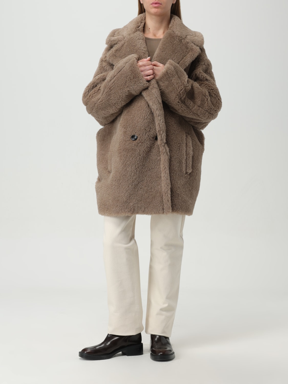 MAX MARA TOP: Top woman Max Mara, Brown - Img 2