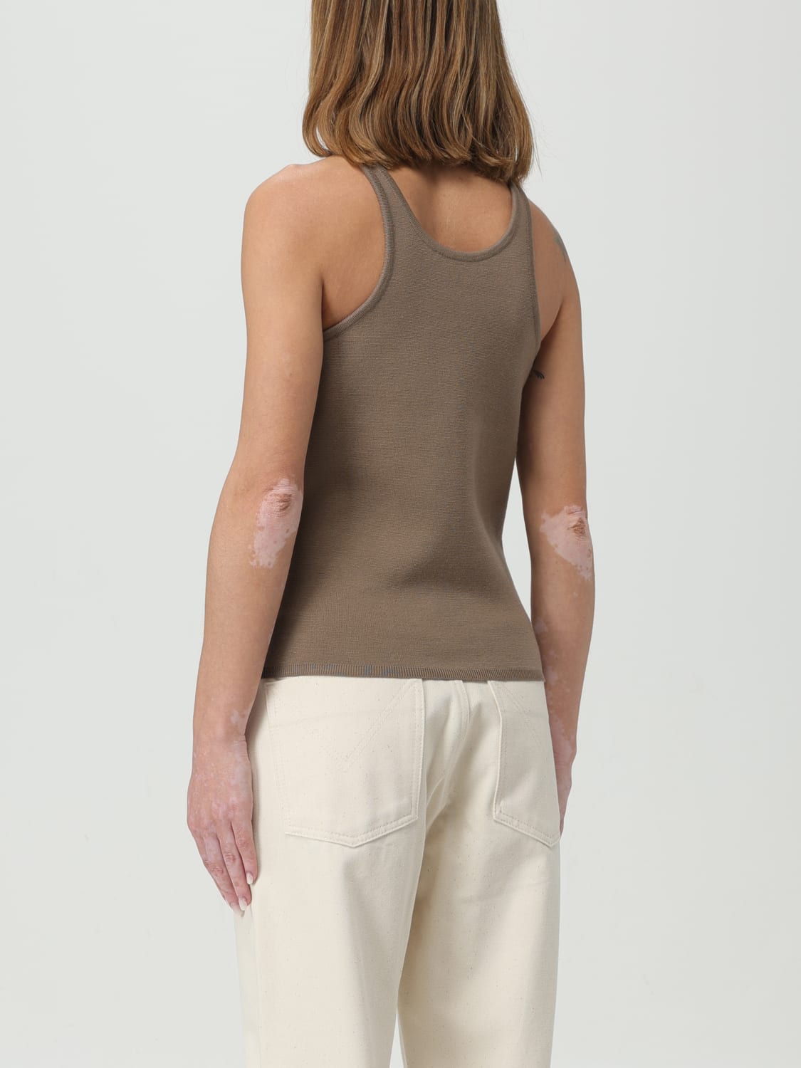 MAX MARA TOP: Top woman Max Mara, Brown - Img 3