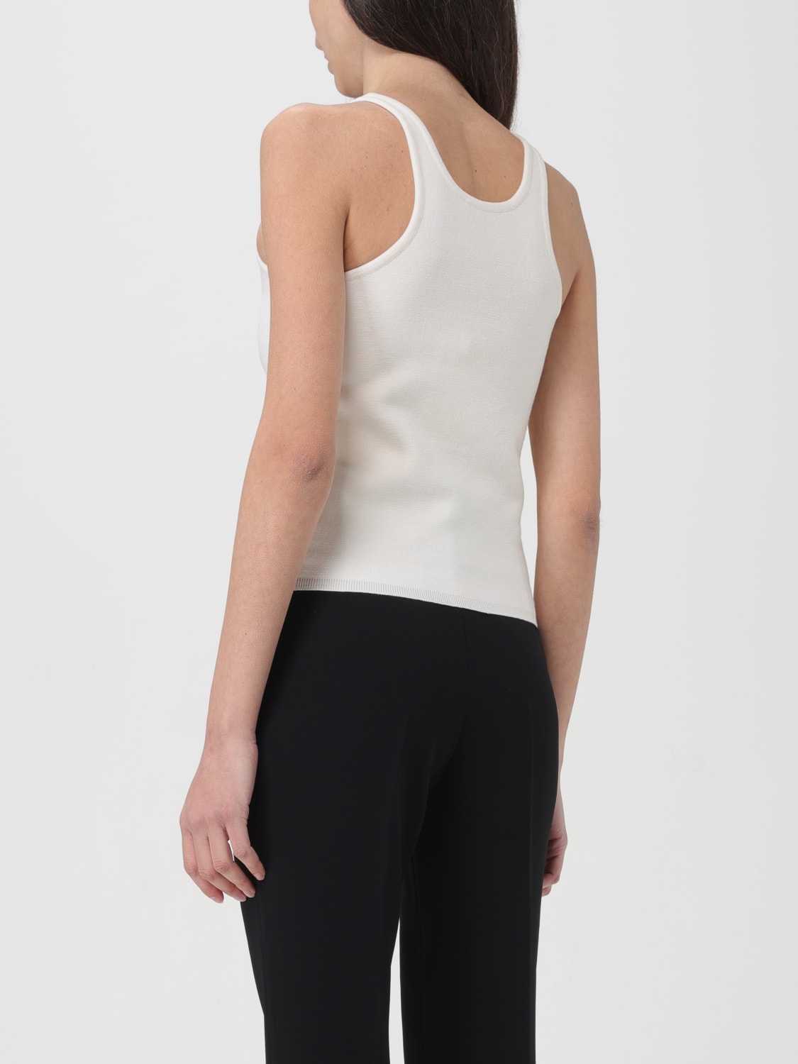 MAX MARA TOP: Top woman Max Mara, Yellow Cream - Img 2