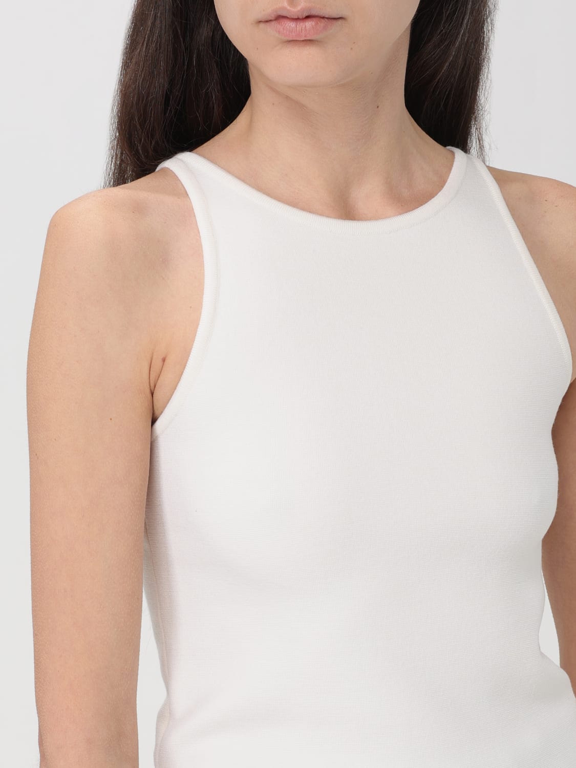 MAX MARA TOP: Top woman Max Mara, Yellow Cream - Img 4