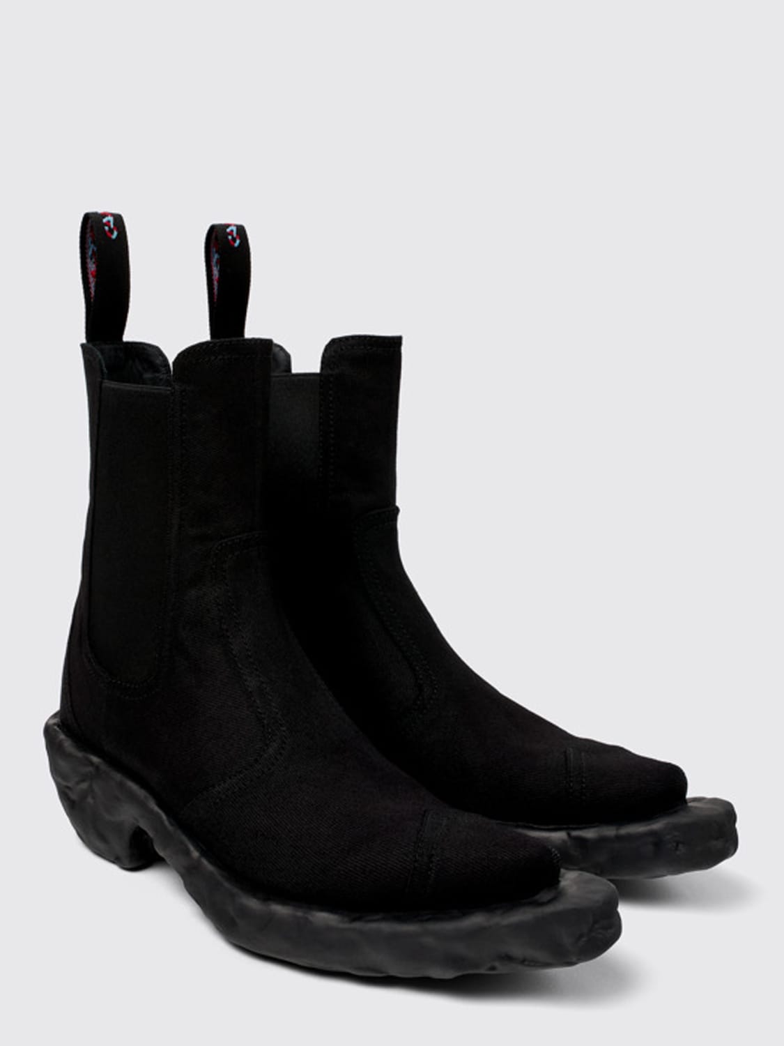 CamperLab Outlet: Flat ankle boots woman - Black | CamperLab
