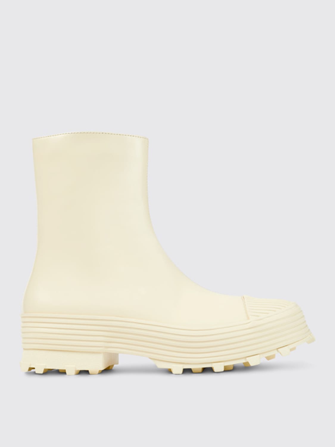 CAMPERLAB FLAT ANKLE BOOTS: Flat ankle boots woman CamperLab, White - Img 1