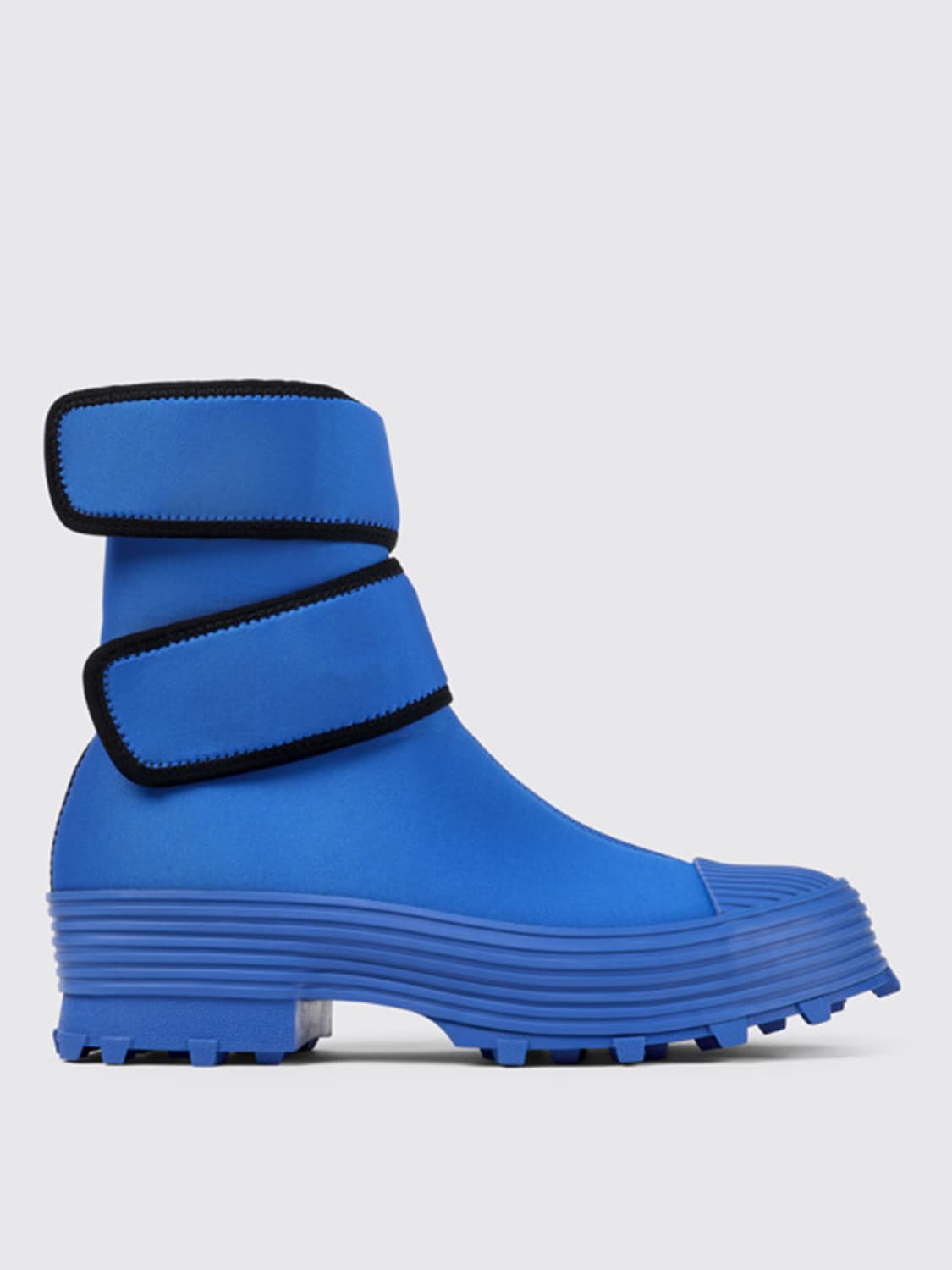 Flat blue ankle boots hotsell