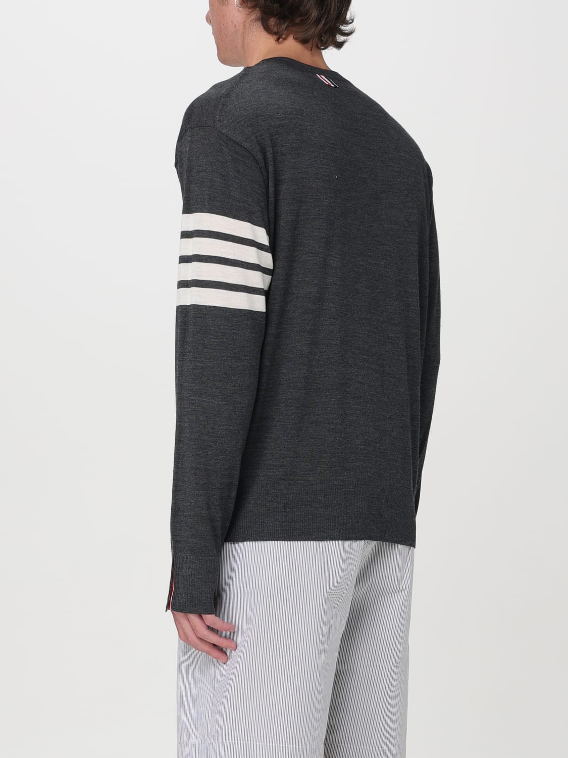 THOM BROWNE PULLOVER: Pullover herren Thom Browne, Grau 1 - Img 3