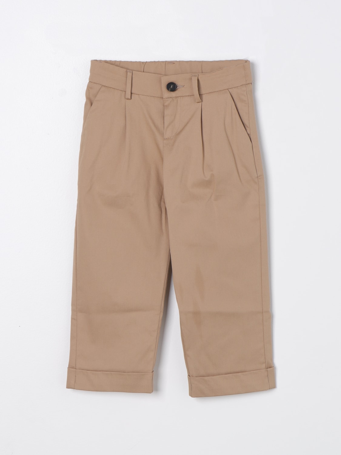 FENDI PANTS: Pants kids Fendi Kids, Brown - Img 1