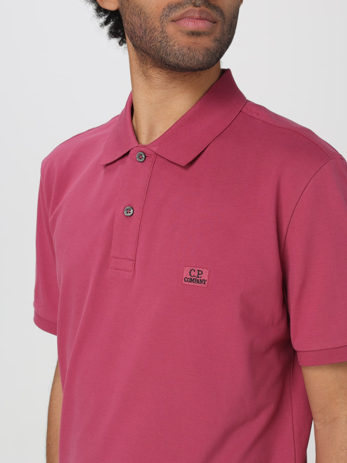 C.P. COMPANY POLO SHIRT: T-shirt men C.P. Company, Red - Img 4