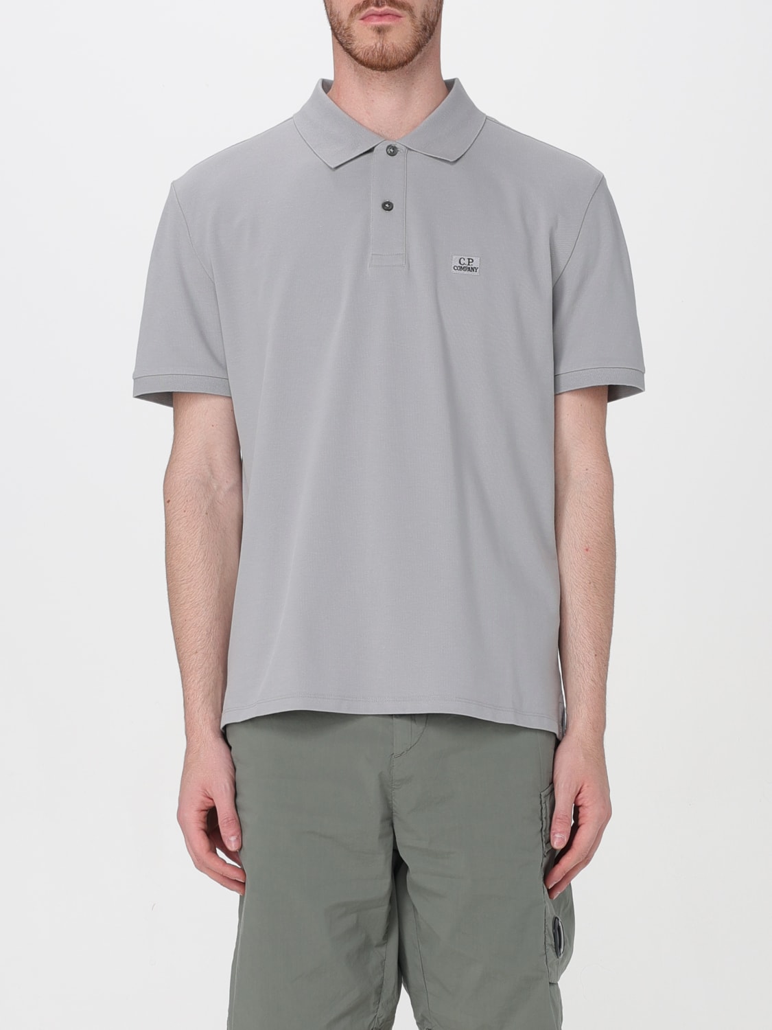 C.P. COMPANY POLO: Camiseta hombre C.P. Company, Gris - Img 1
