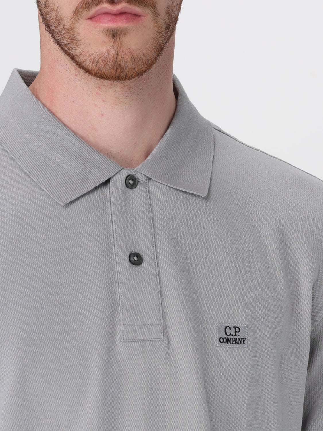 C.P. COMPANY POLO: Camiseta hombre C.P. Company, Gris - Img 3