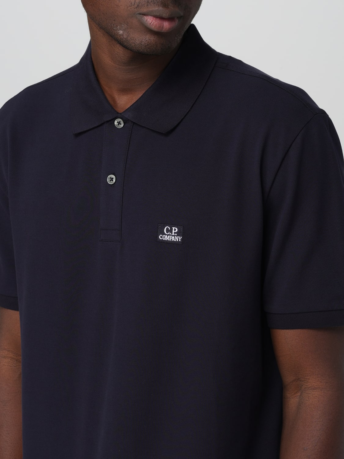 C.P. COMPANY POLO SHIRT: T-shirt men C.P. Company, Blue 1 - Img 4