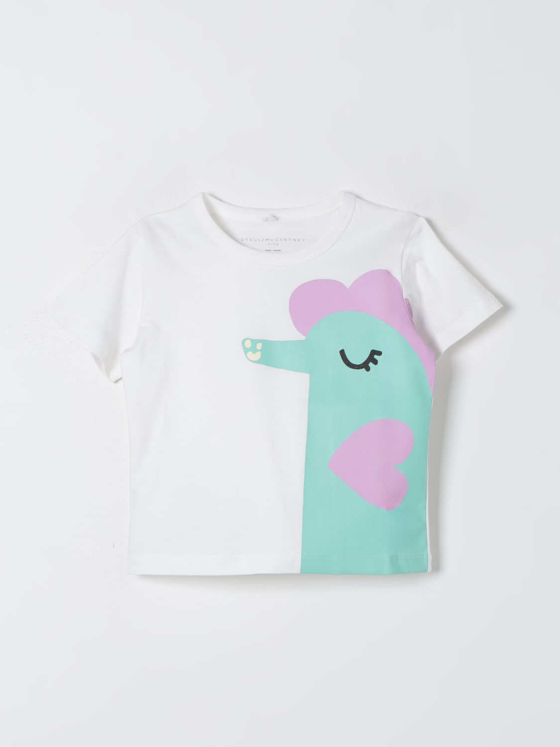 STELLA MCCARTNEY KIDS T-SHIRT: T-shirt kinder Stella McCartney Kids, Weiß - Img 1