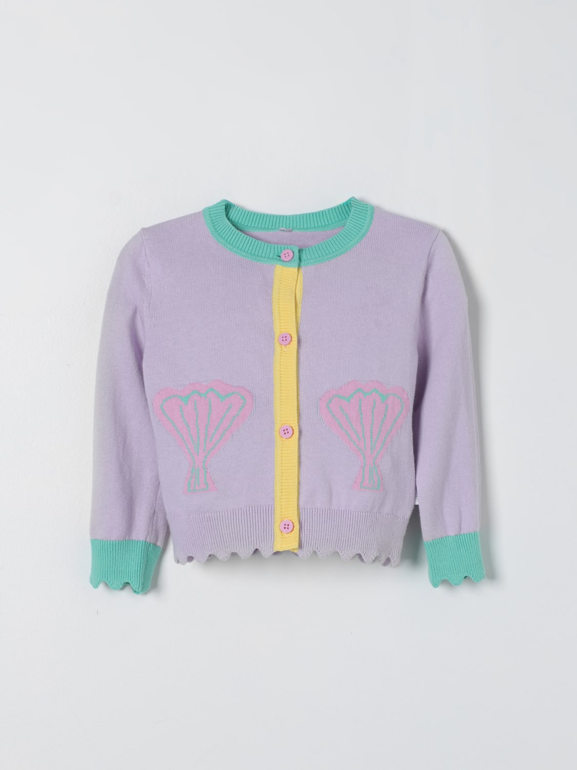 STELLA MCCARTNEY KIDS 스웨터: 스웨터 남아 Stella McCartney Kids, 라일락 - Img 1