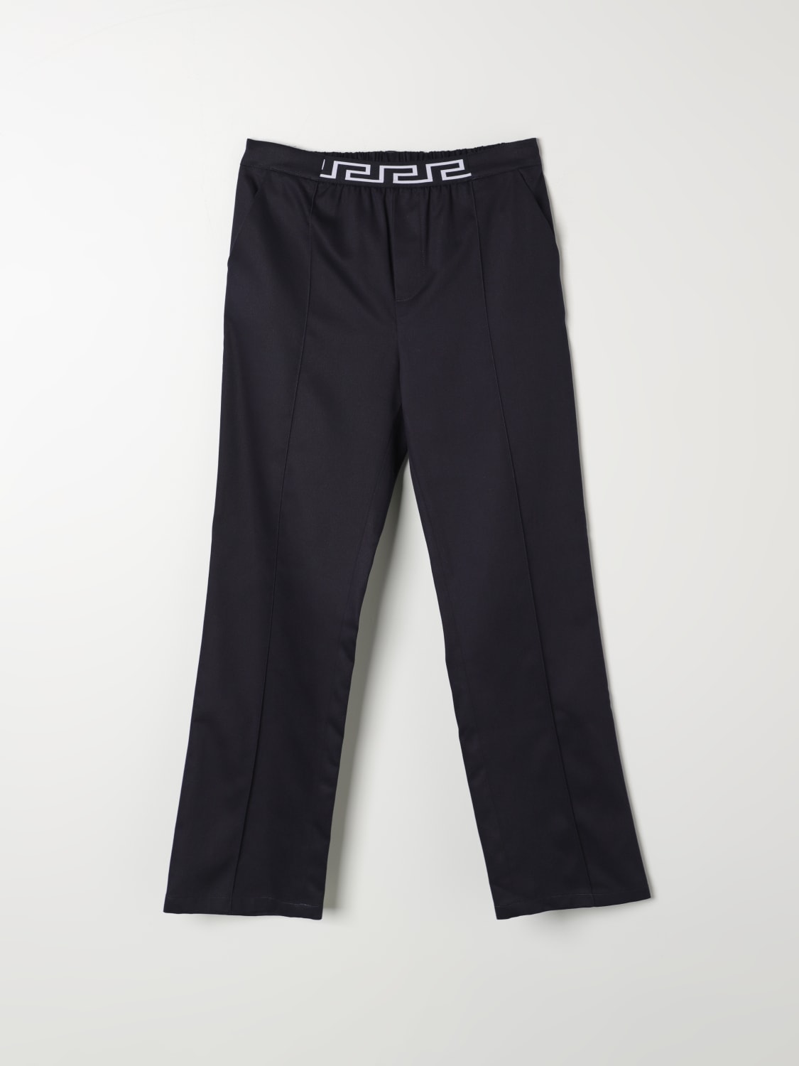 VERSACE PANTS: Pants kids Versace Young, Blue - Img 1