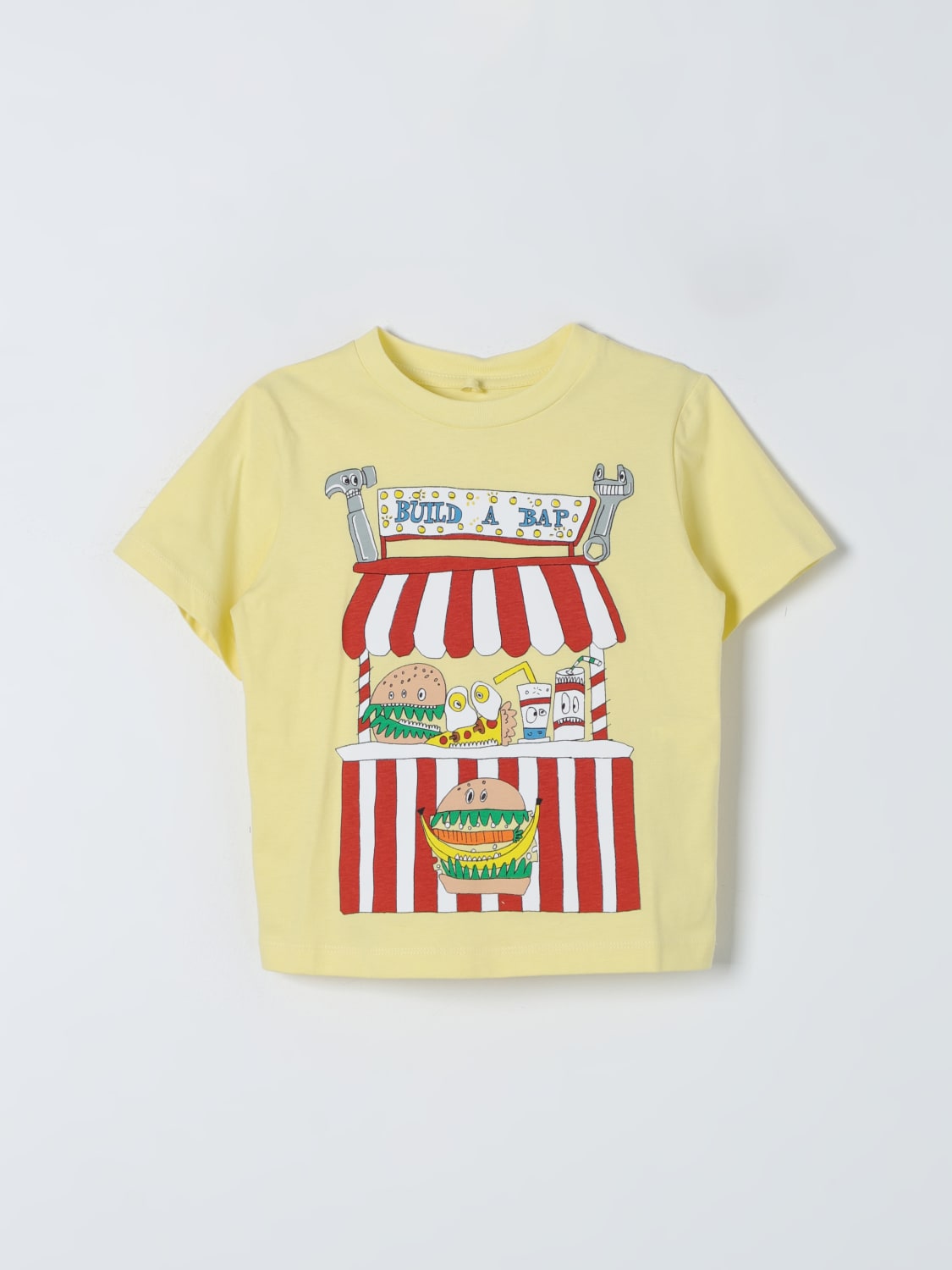 STELLA MCCARTNEY KIDS CAMISETAS: Camisetas niños Stella McCartney Kids, Amarillo - Img 1