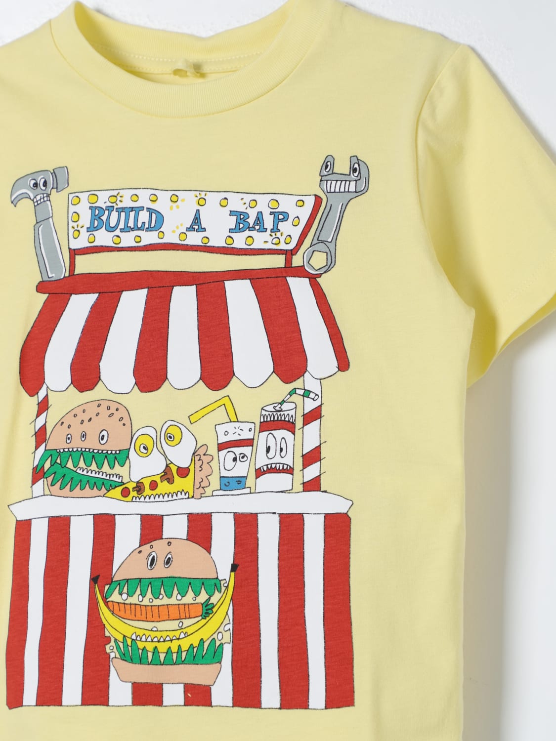 STELLA MCCARTNEY KIDS CAMISETAS: Camisetas niños Stella McCartney Kids, Amarillo - Img 3