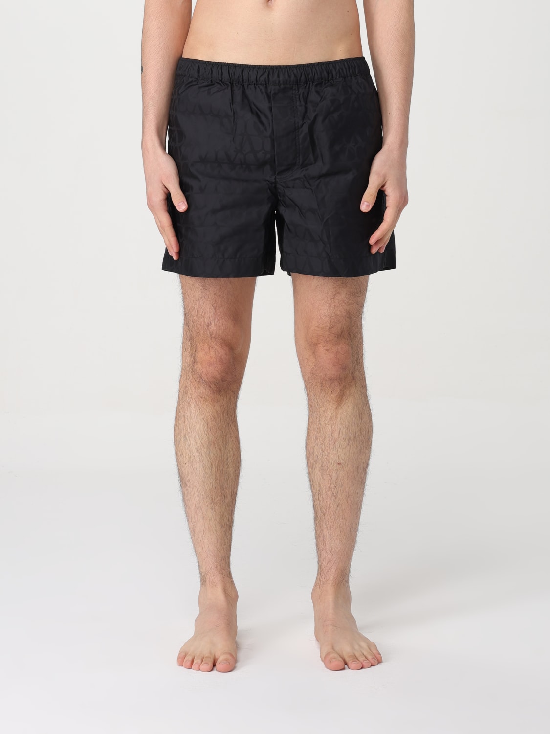 VALENTINO SWIMSUIT: Swimsuit men Valentino, Black - Img 1