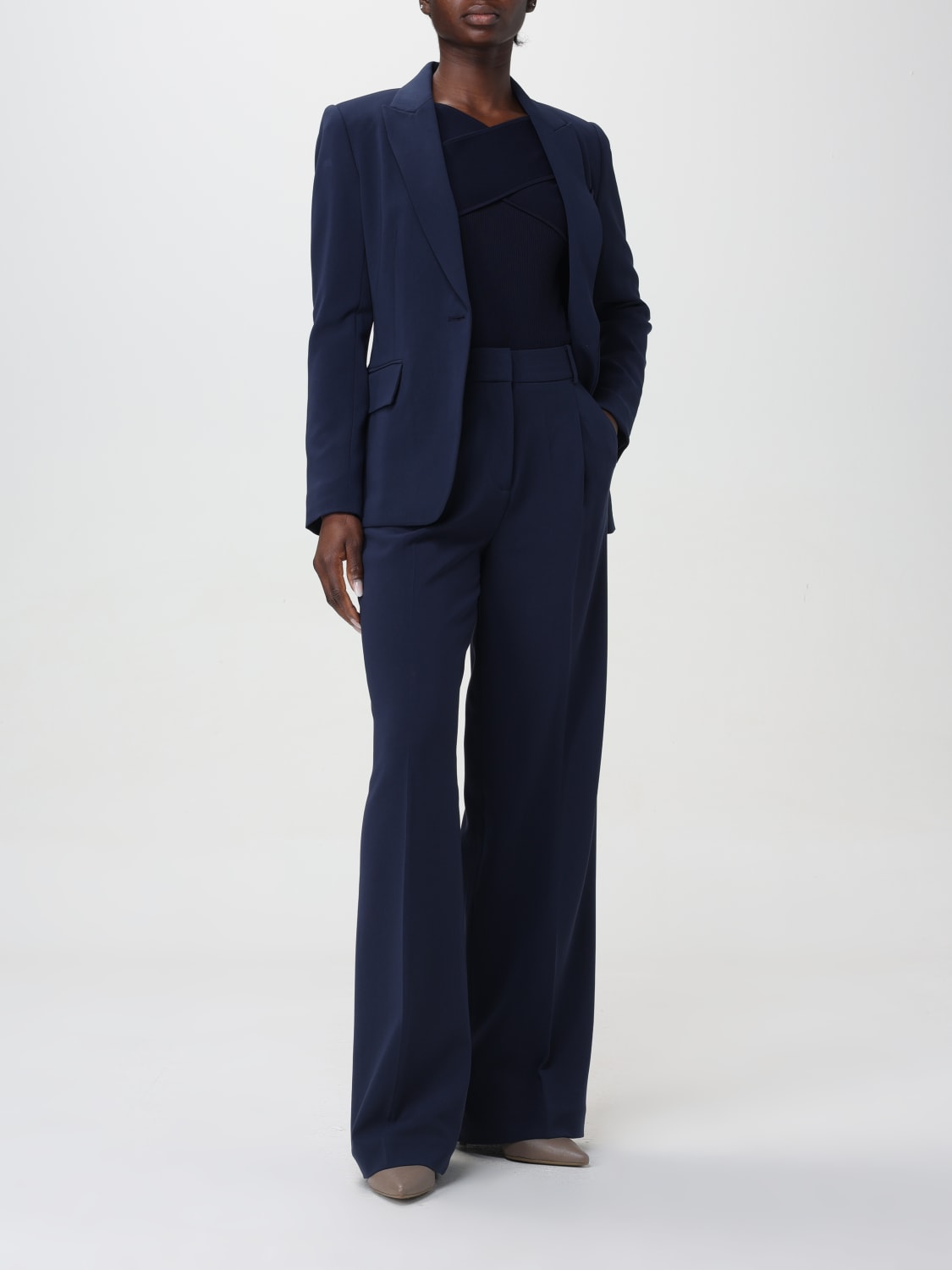 Outlet de Michael Michael Kors Pantalon mujer Azul Oscuro Pantalon Michael Michael Kors MS330H2ENX en linea en GIGLIO.COM