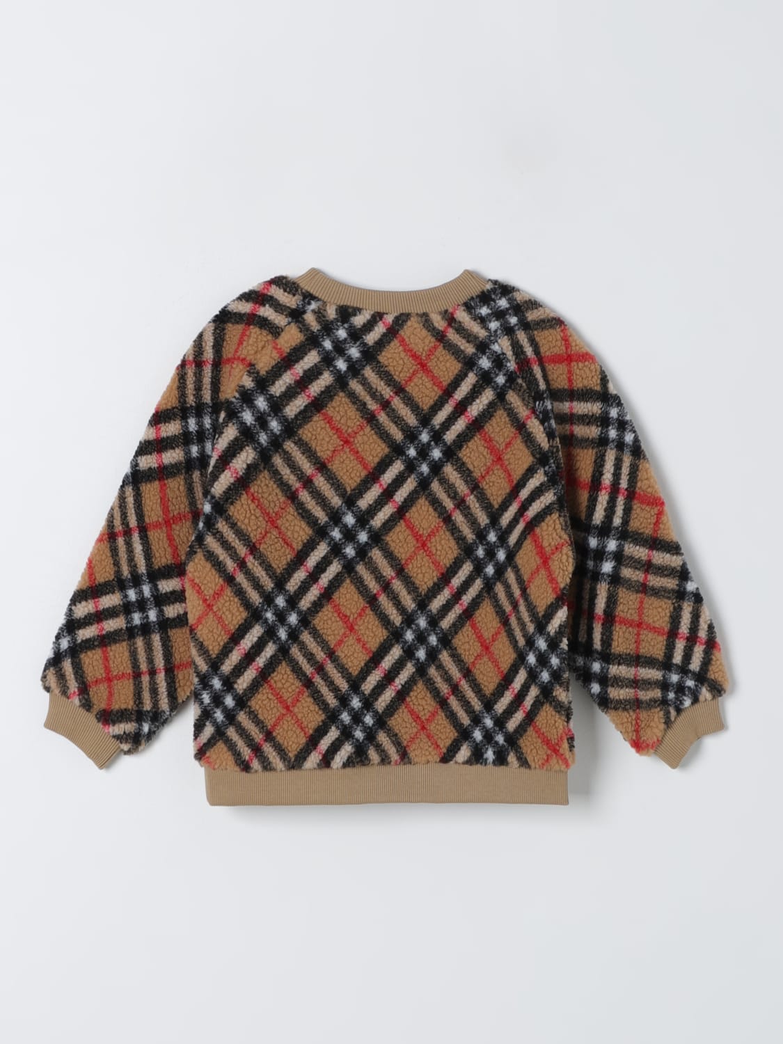 BURBERRY SWEATER: Sweater kids Burberry Kids, Beige - Img 2