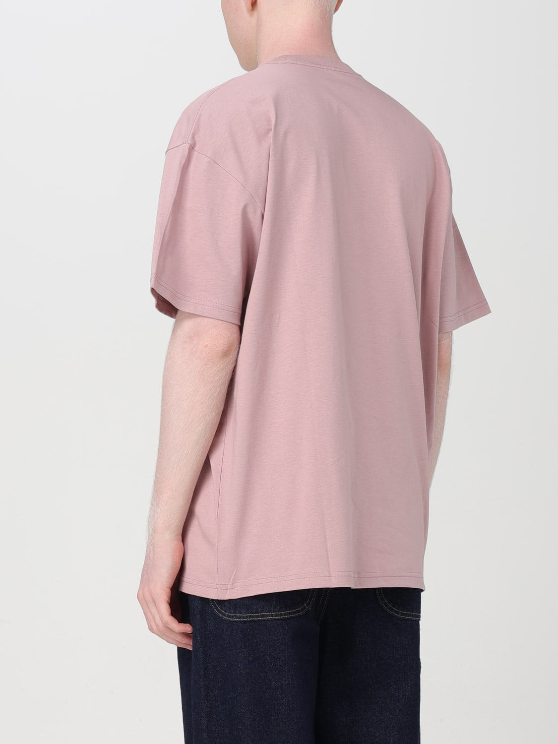 Tシャツ・カットソー CARHARTT WIP Men T-shirt Pink I026391 2VAXX Carhartt Wip Outlet: T-shirt men - Pink | Carhartt Wip t