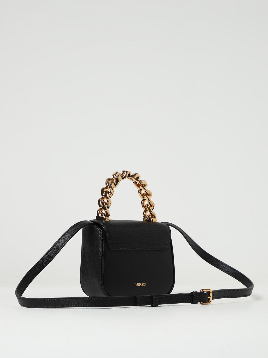 VERSACE MINI-TASCHE: Handtasche damen Versace, Schwarz - Img 2